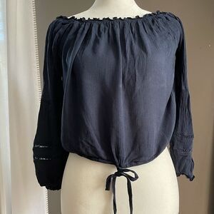 Hollister Long Sleeved Cinch Top